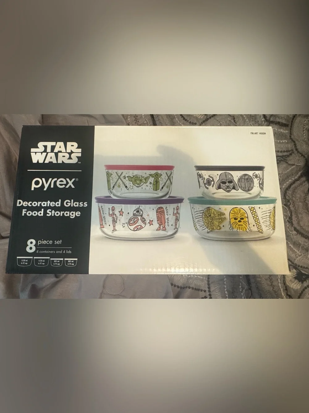 Star Wars Pyrex Glass Food Storage Bowls
